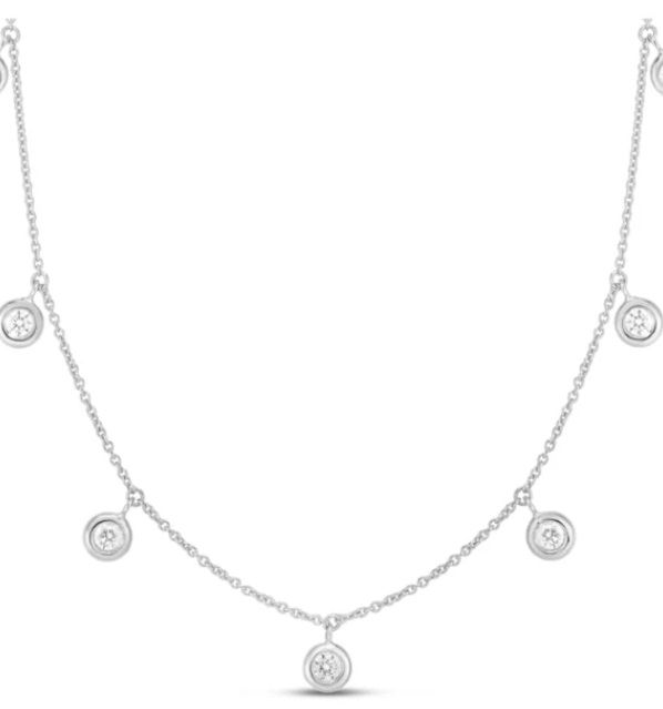 Floating Diamonds Necklace