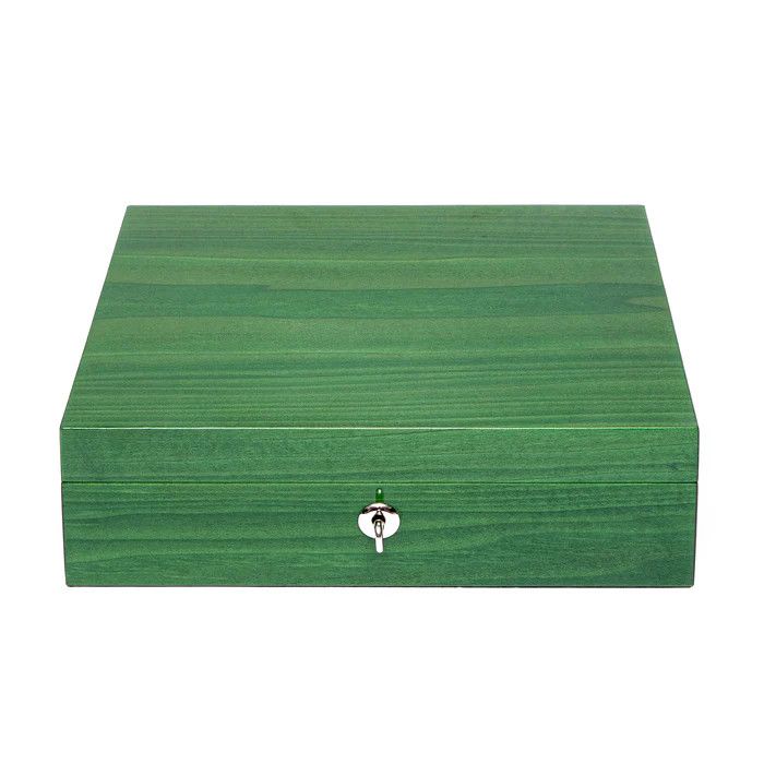 Heritage Chroma 8 Watch Box - Green