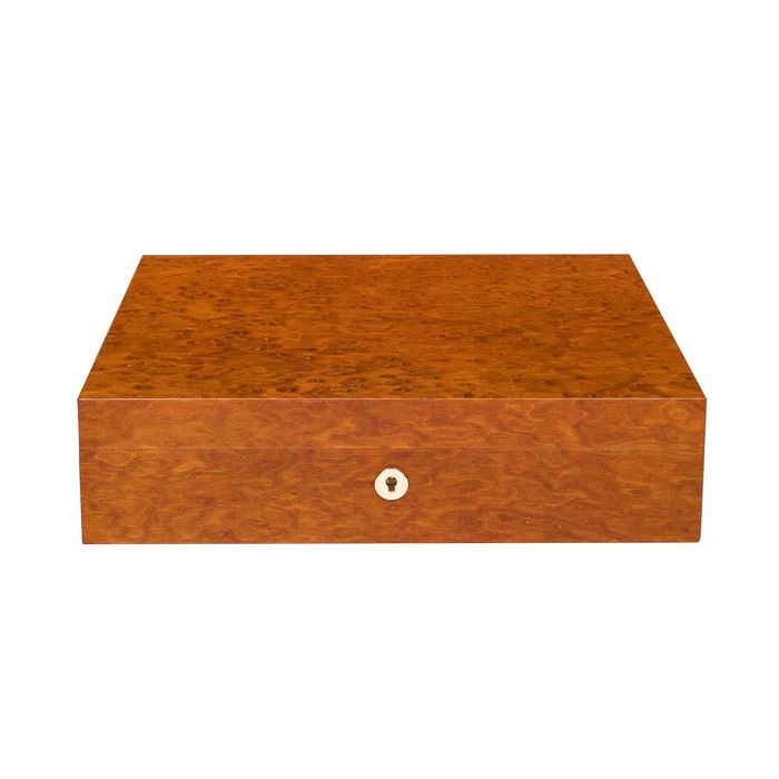Heritage Ten Watch Box -  Burr Walnut