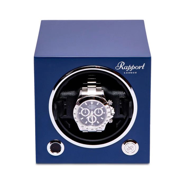 EVO Single Watch Winder  Admiral Blue