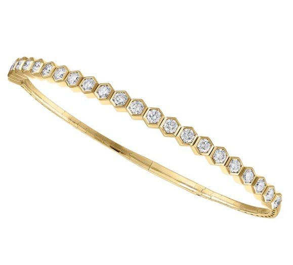 Honeycomb Flexible Bangle