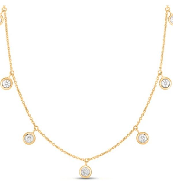 Floating Diamonds Necklace