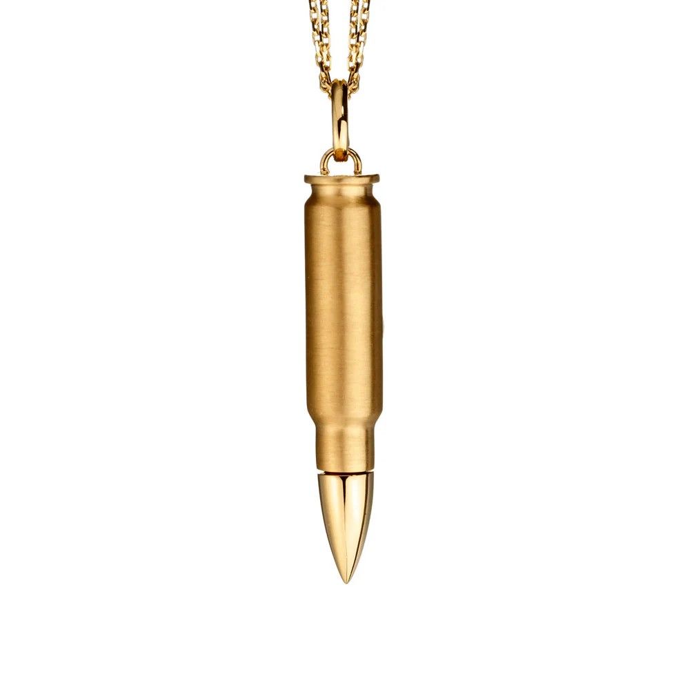 18KY Fatal Attraction Pendant on Chain