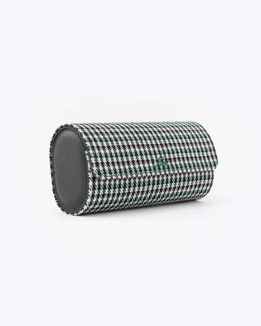 Pepita Houndstooth Green with Black 3-Watch Case