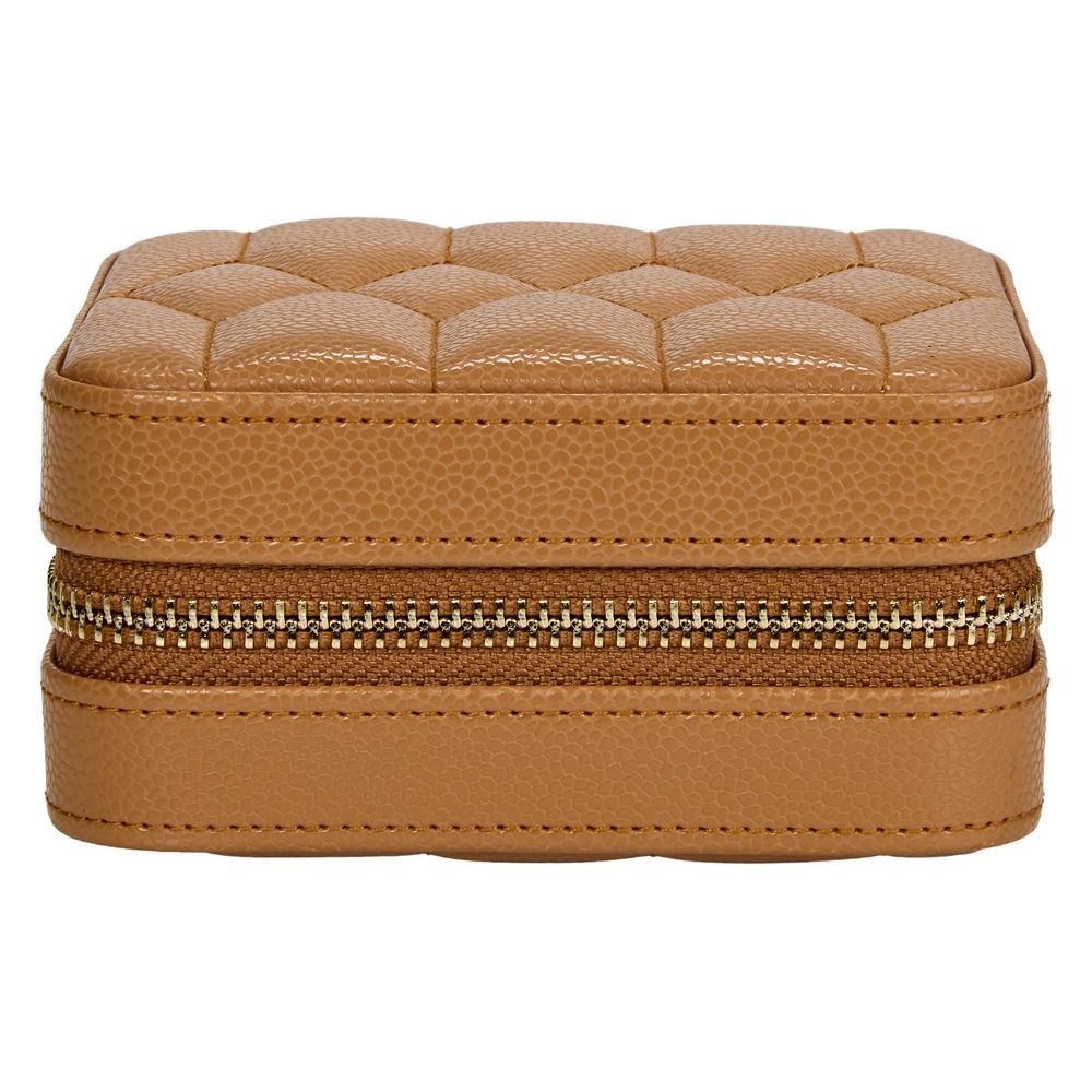 Lauren Zip Travel Case - Caramel