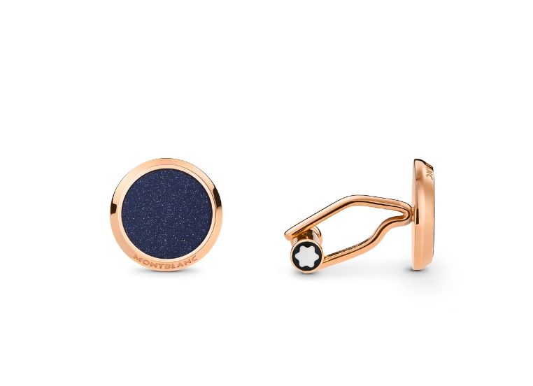 Meisterstück Glittery Glass Inlay RC - SS Cufflinks 5NPVD