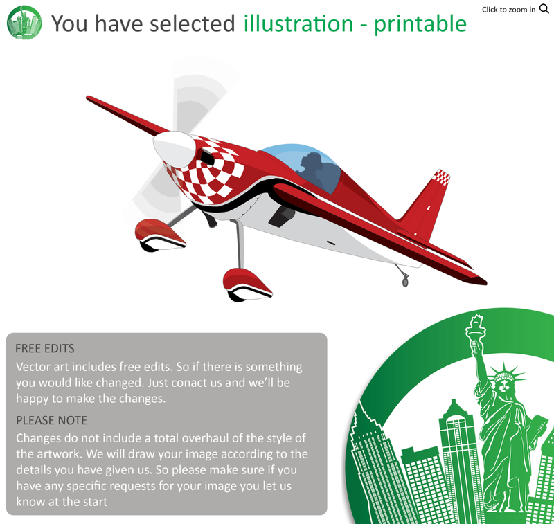 Vector Art - Colour illustration (printable only)