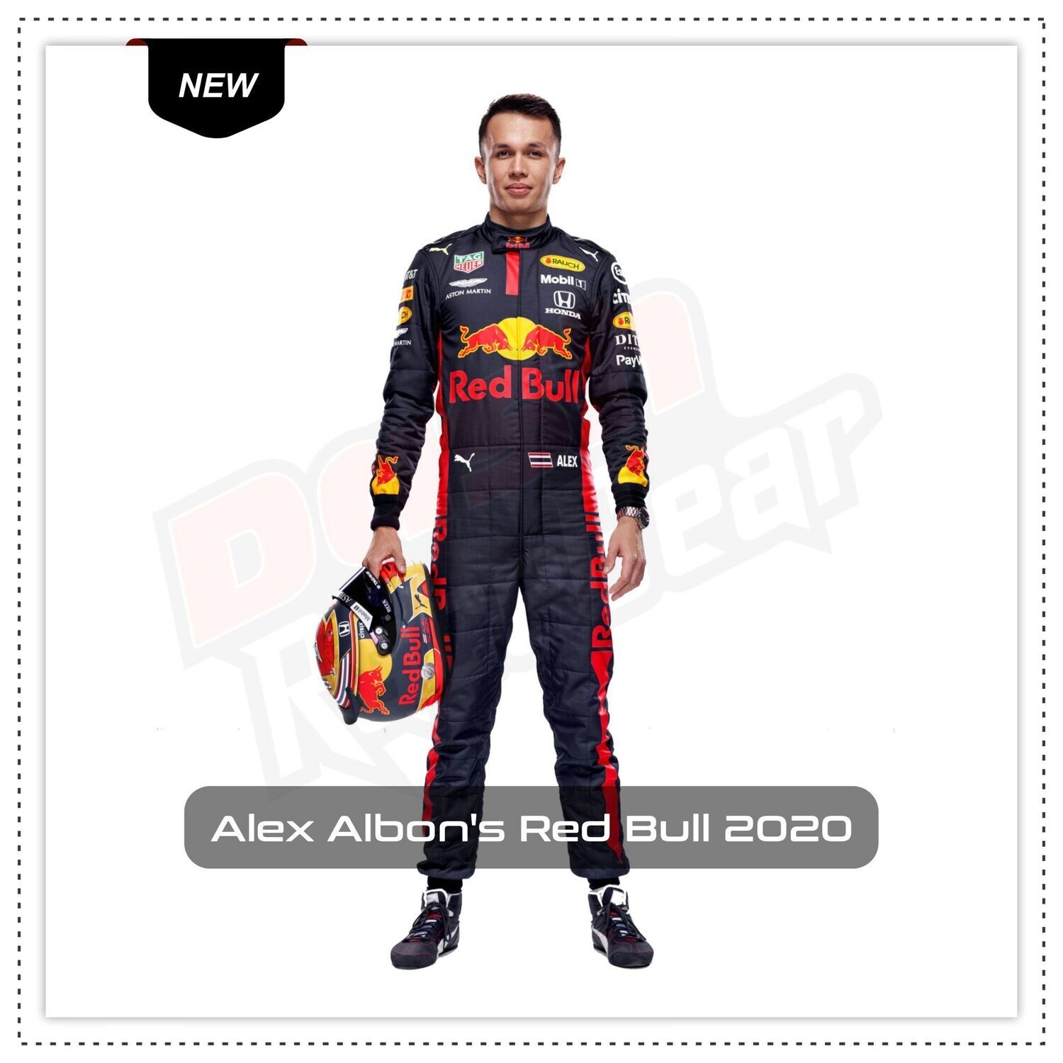 Alex Albon's Red Bull 2020 Race Suit