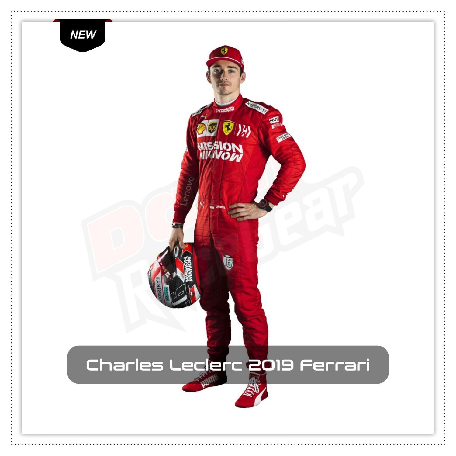 Charles Leclerc 2019 Ferrari Race Suit