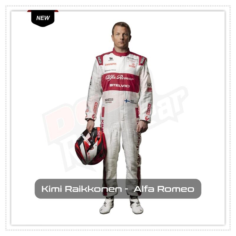 Kimi Raikkonen Alfa Romeo 2020 Race Suit