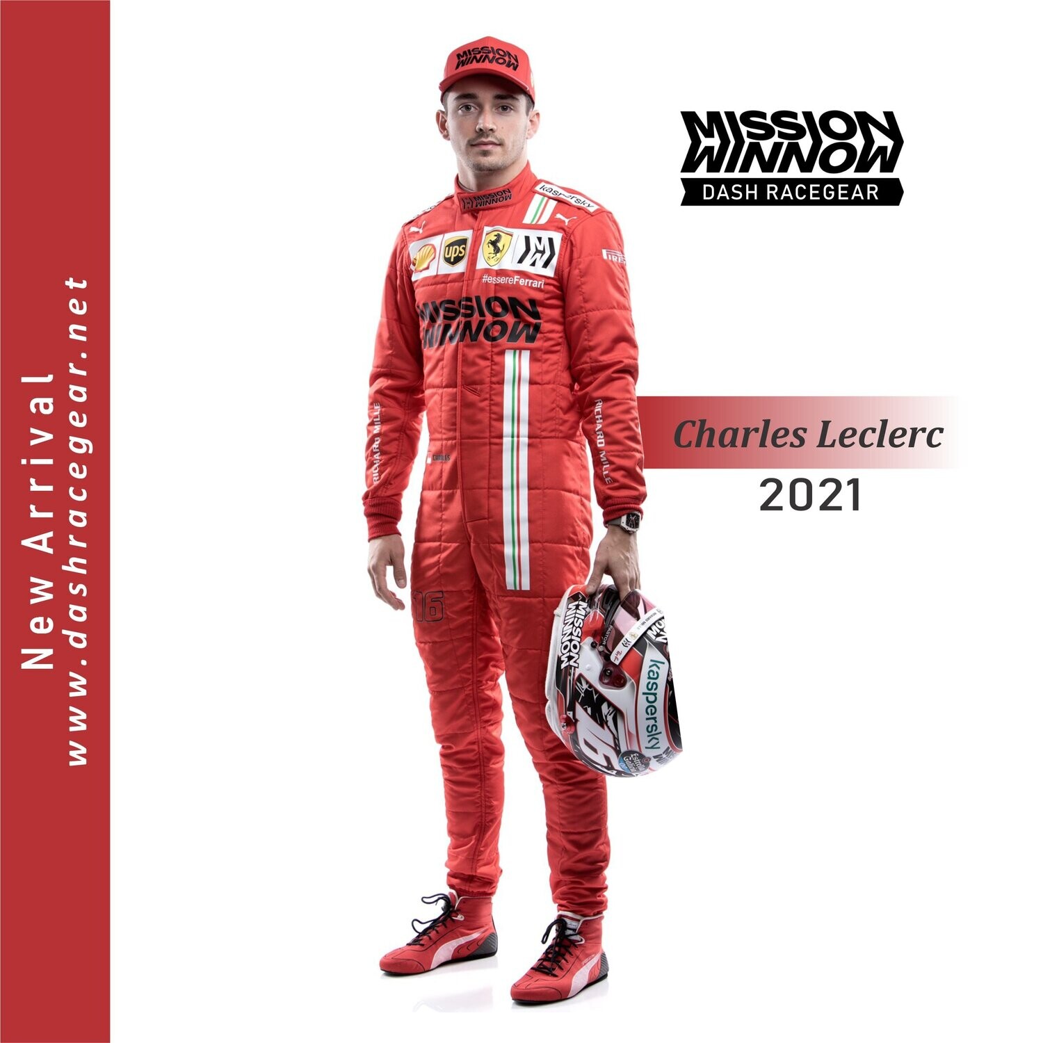 Charles Leclerc | Carlos Sainz Jr. 2021 Ferrari Race Suit