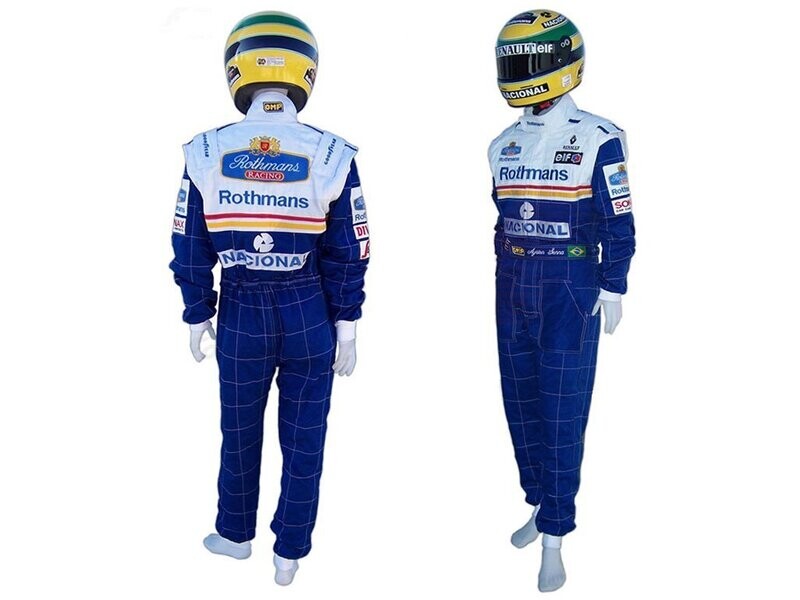 Ayrton Senna 1994 racing suit / Team Williams F1 Rothmans