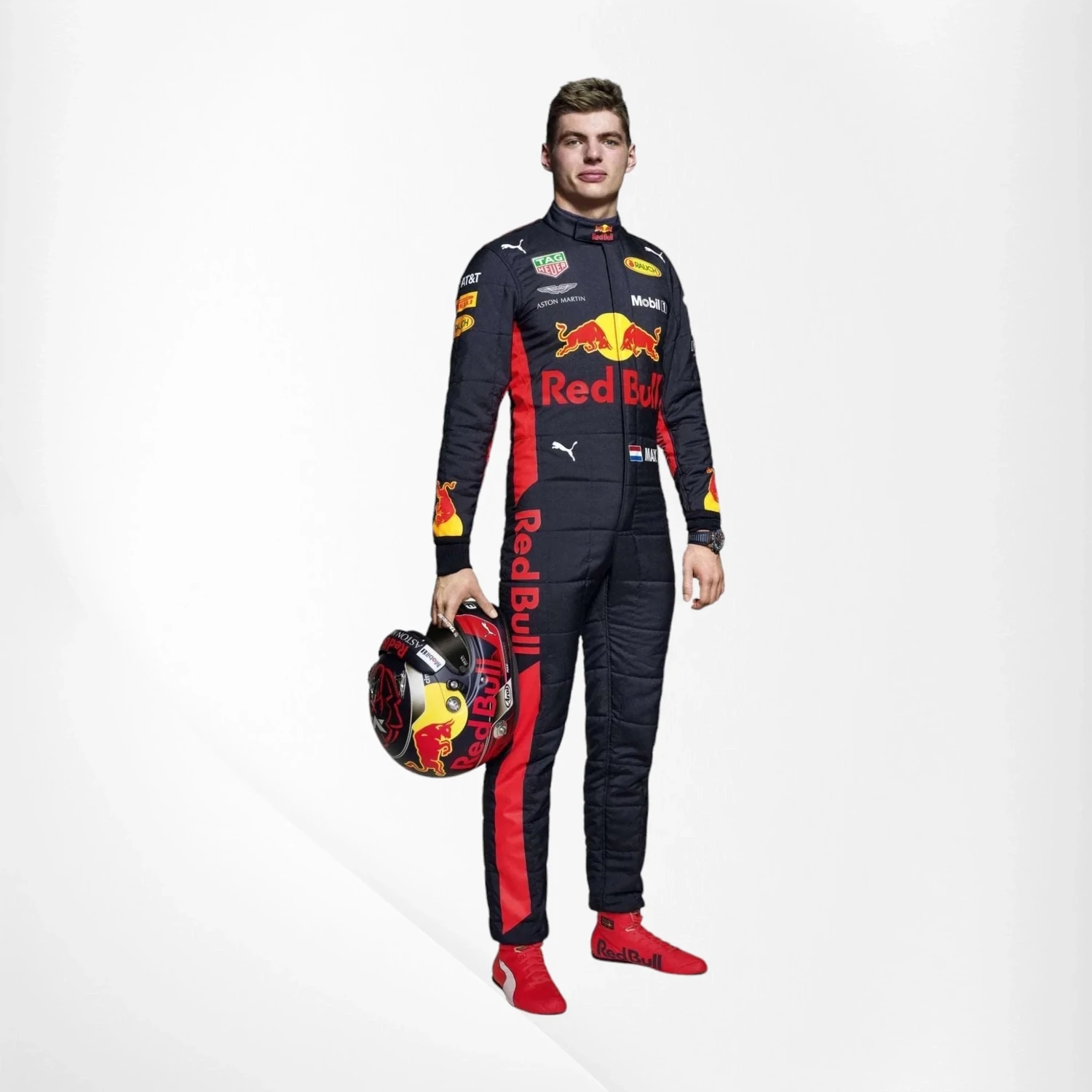 2018 Max Verstappen Red Bull F1 Race Suit