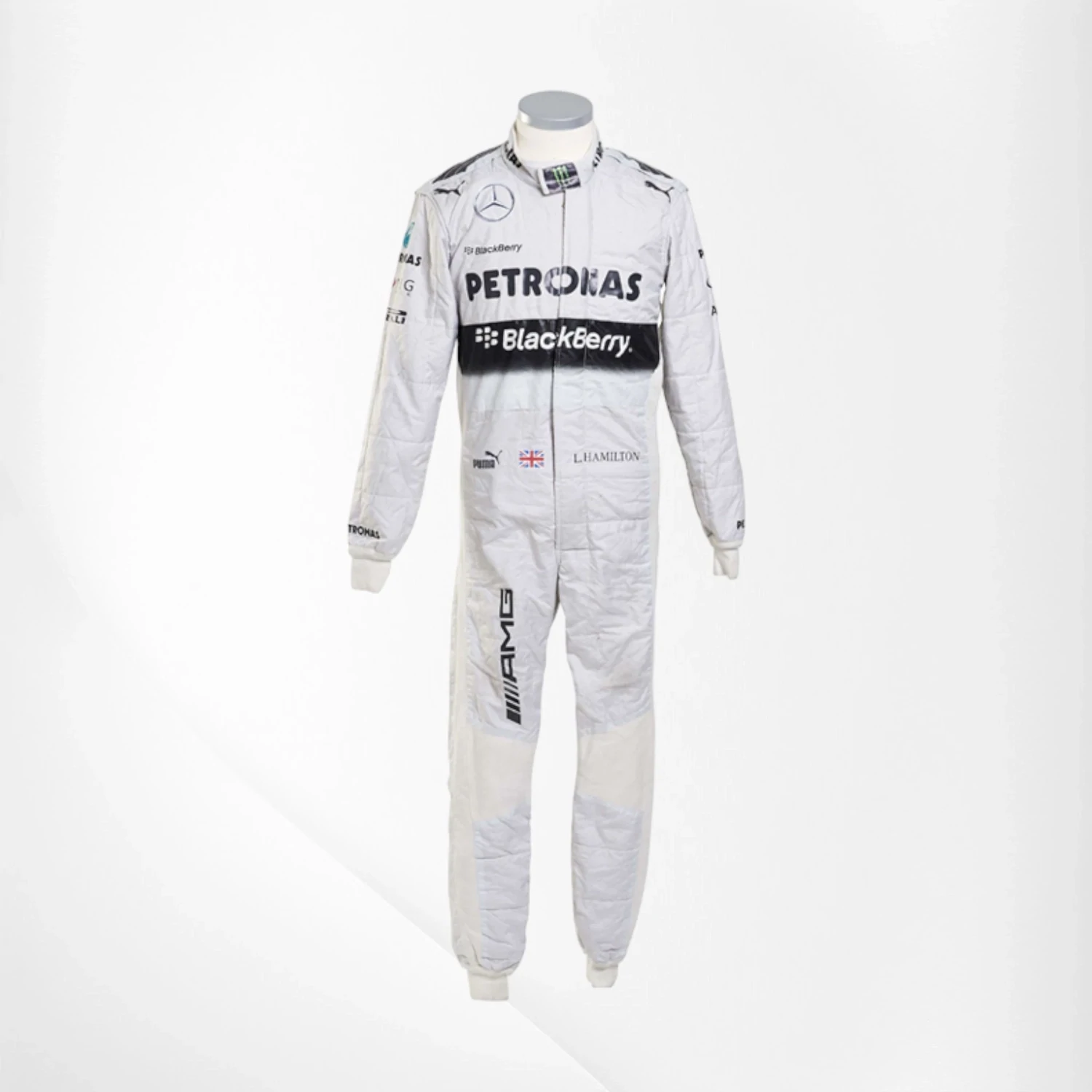 2014 Lewis Hamilton Mercedes PETRONAS F1 Race Suit