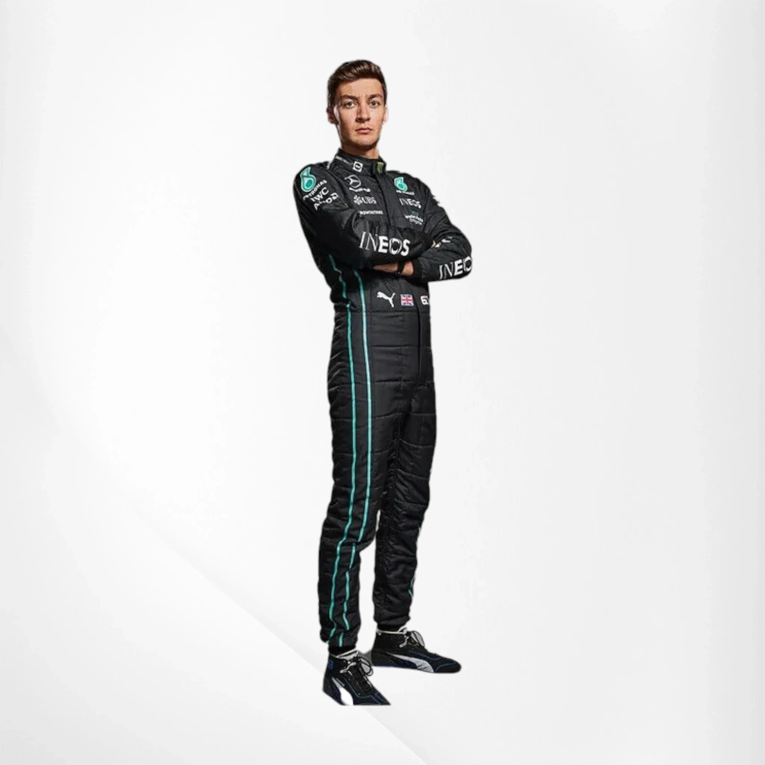 2023 George Russell Mercedes PETRONAS F1 Race Suit