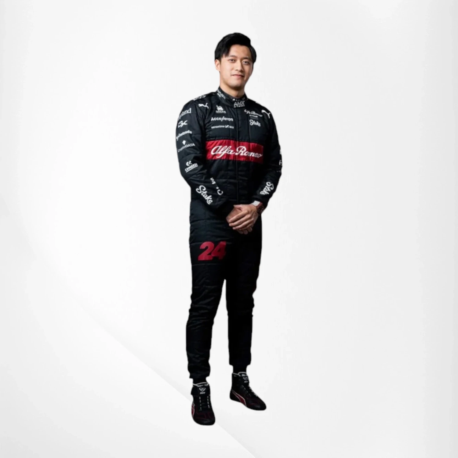 2023 Zhou Guanyu Alfa Romeo F1 Race Suit