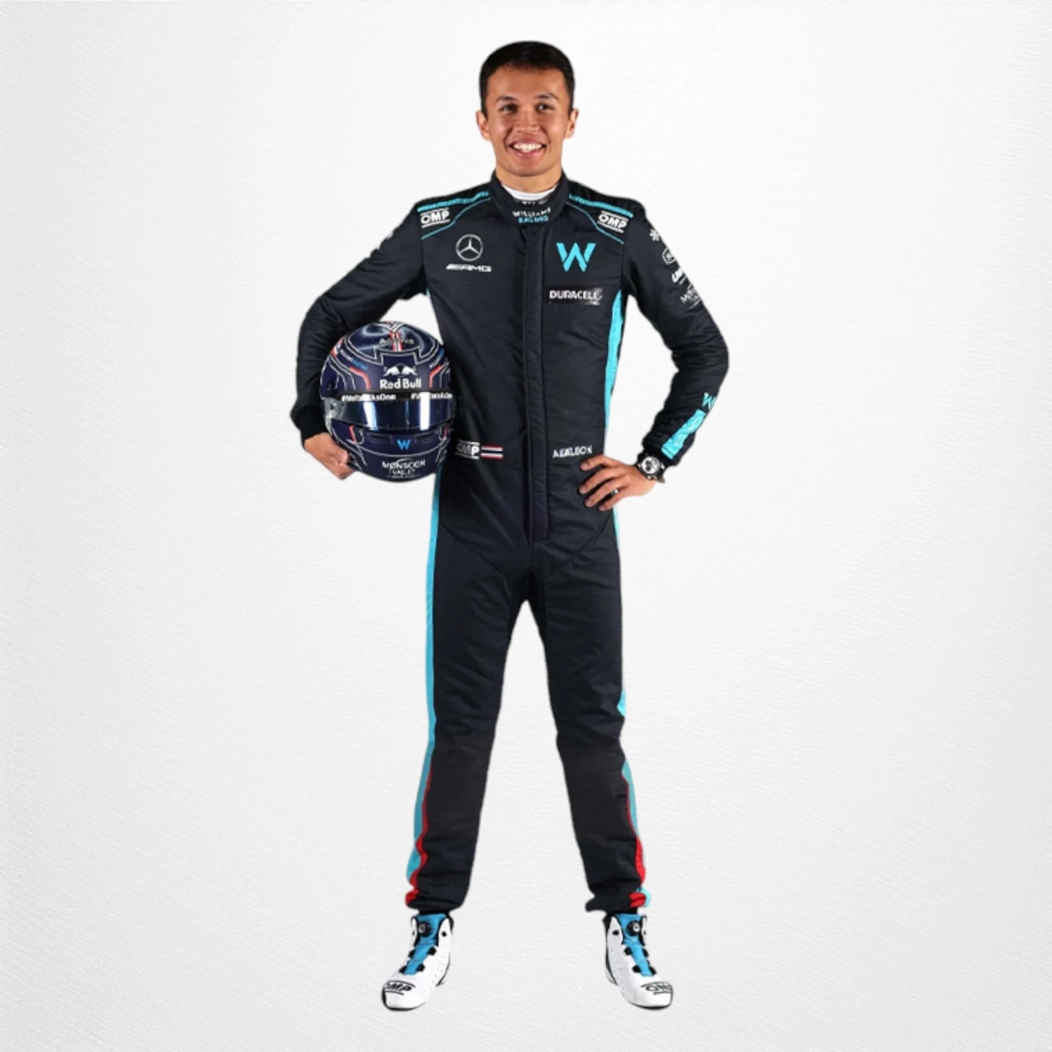 2022 New Alexander Albon Williams F1 Replica Race Suit