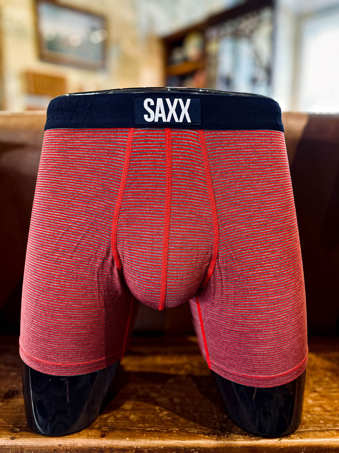  SAXX Vibe, Cherry Mini Stripe