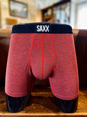 SAXX Vibe, Cherry Mini Stripe