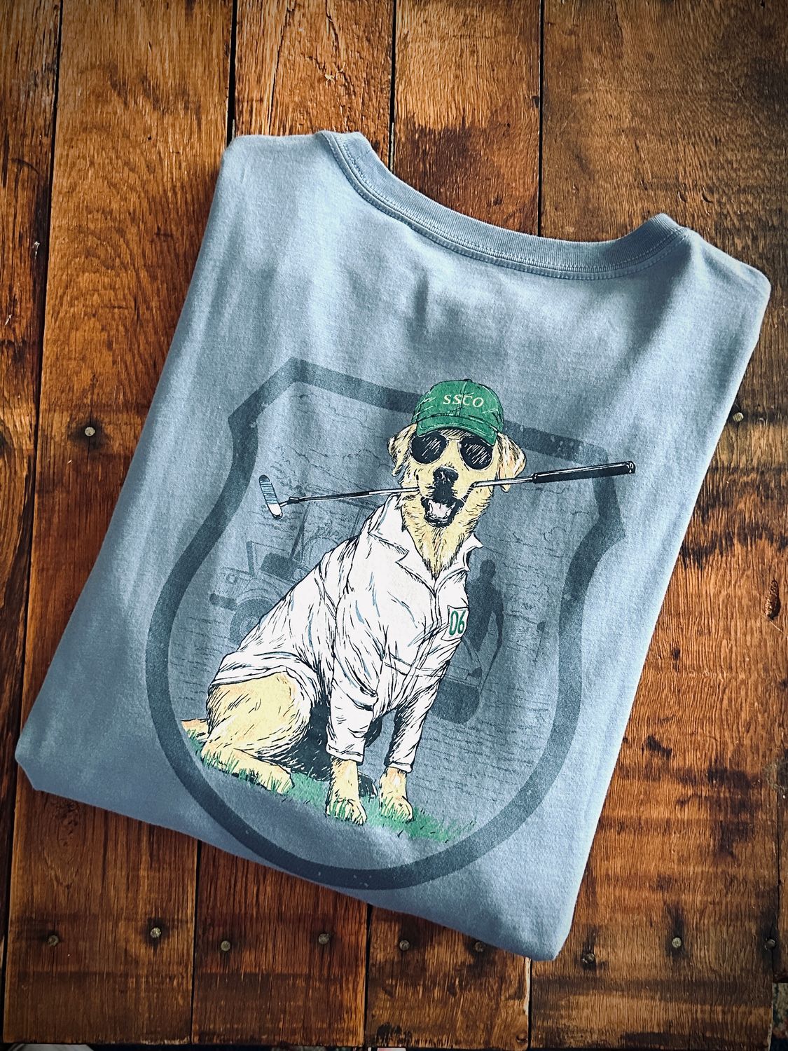 Who&#39;s Your Caddy Tee, Nautical Blue