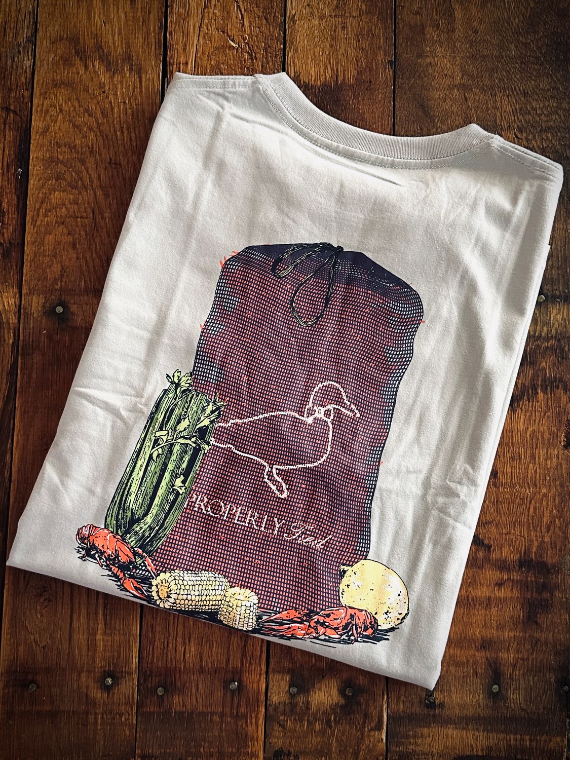 Crawfish Sack Short Sleeved T-Shirt