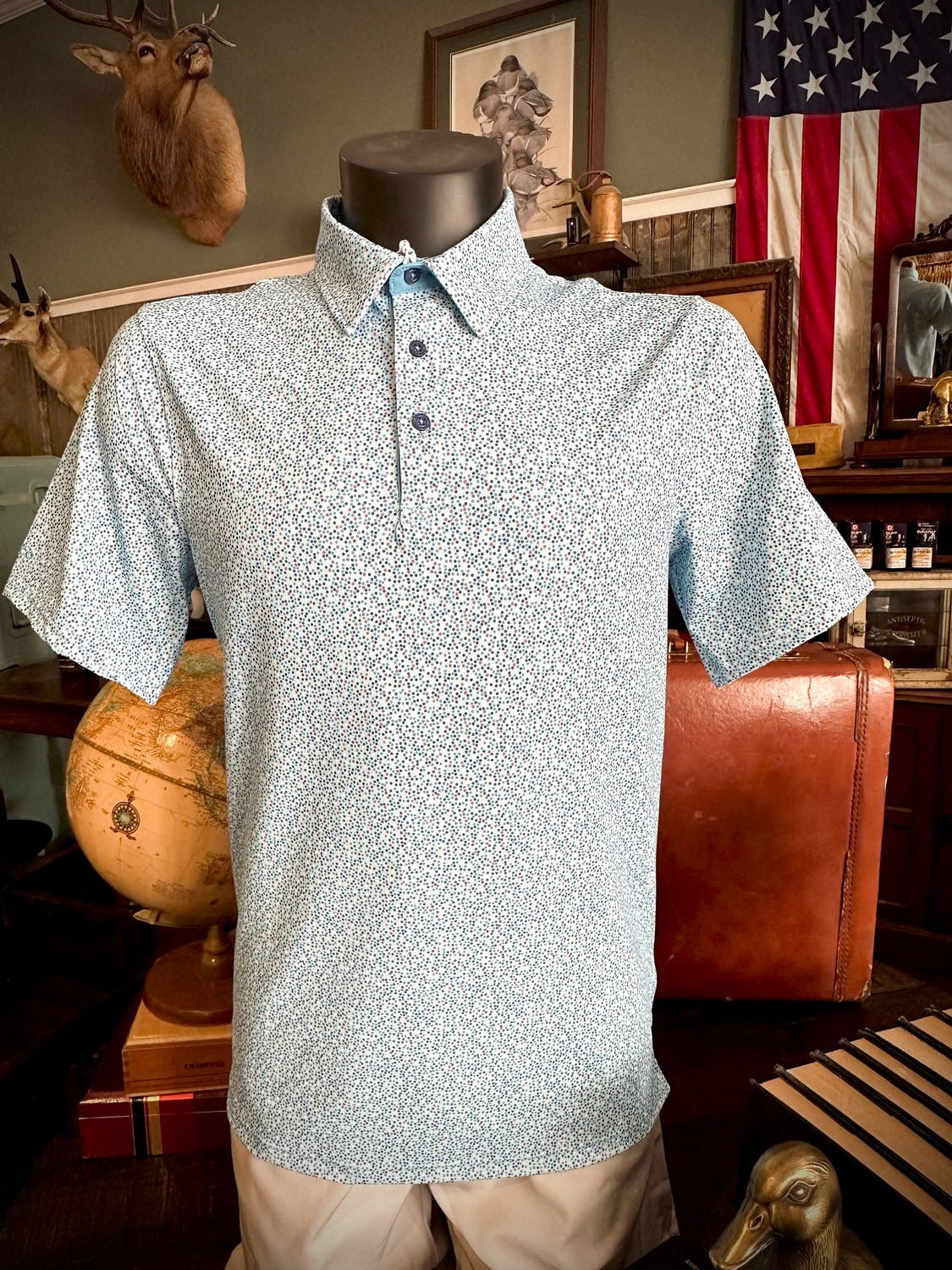 Confetti Printed Polo