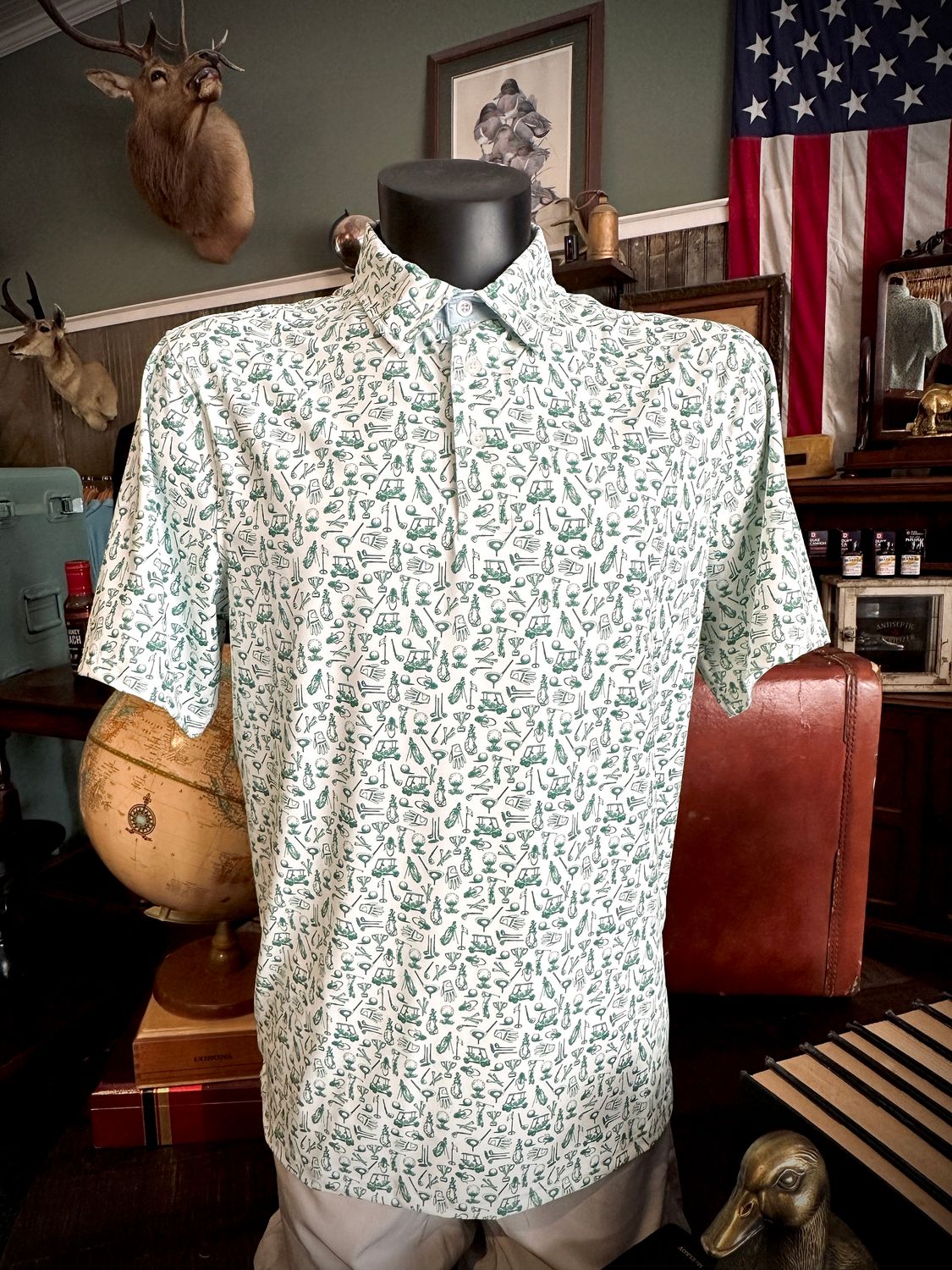 Tapped In Printed Polo