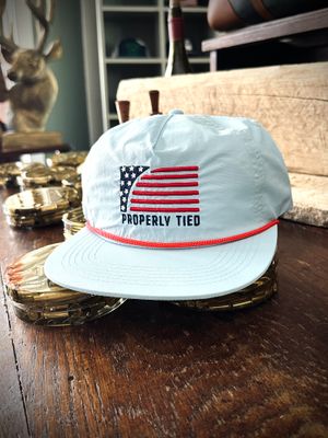 Properly Tied Flag Rope Hat