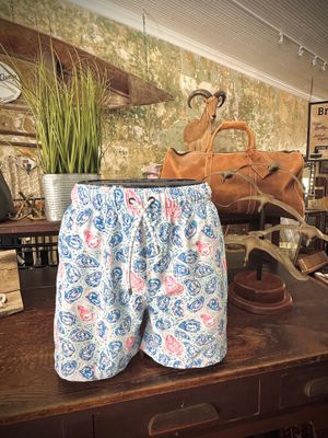 Seersucker Shorts, Oyster