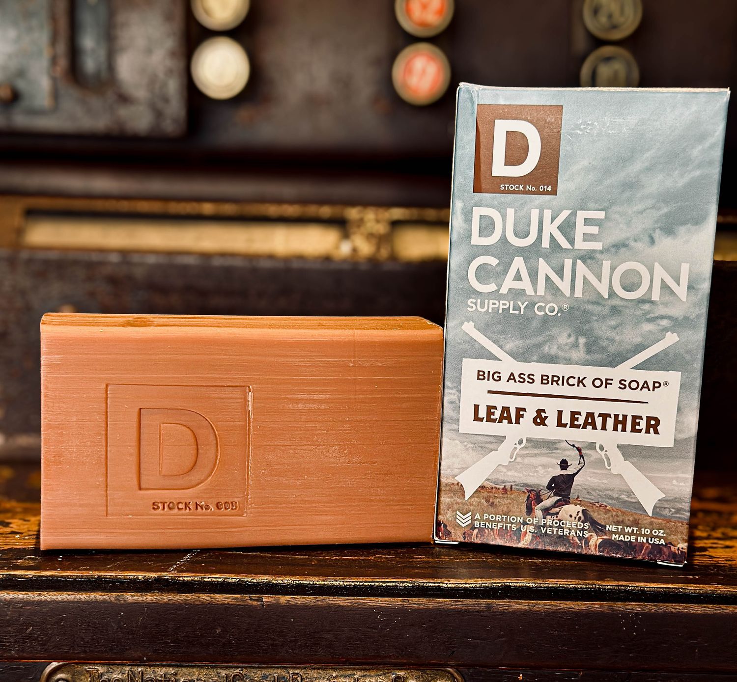 Big Ass Brick of Soap - Leaf and Leather