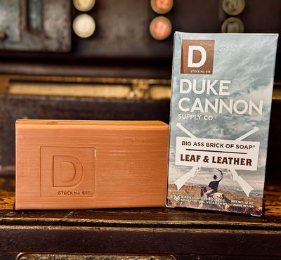Big Ass Brick of Soap - Leaf and Leather
