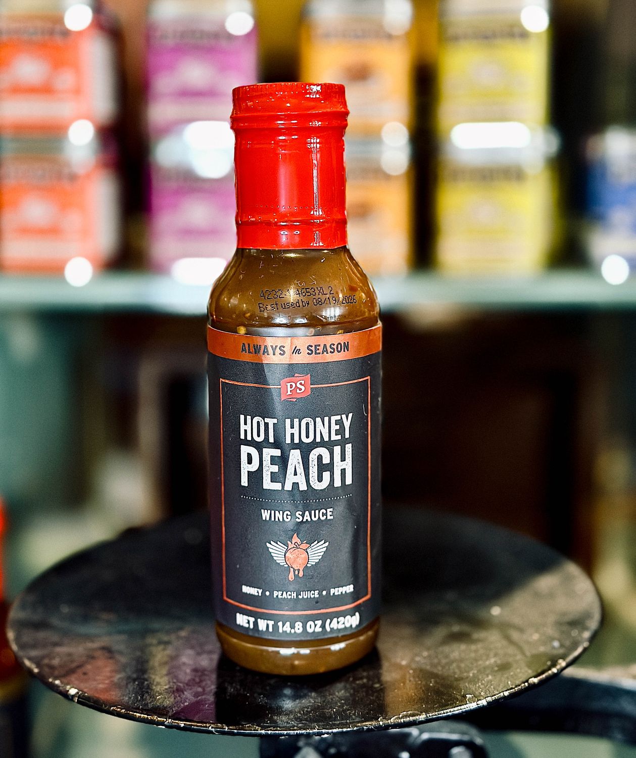 Hot Honey Peach Wing Sauce