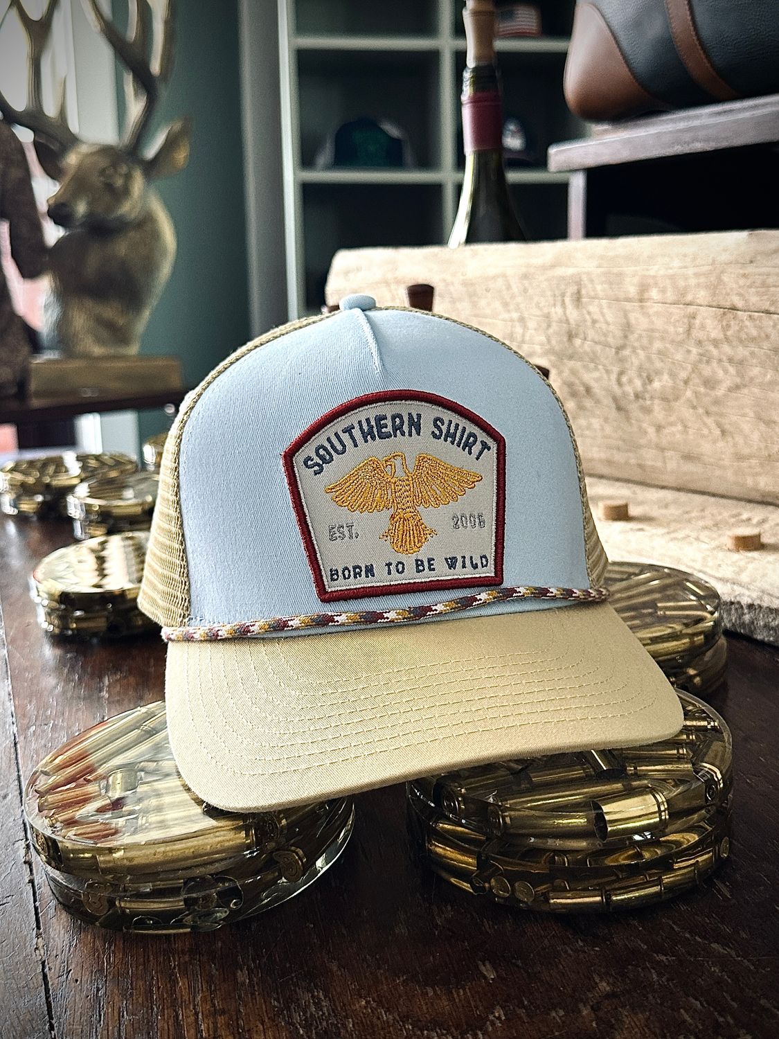 Rope Trucker Hat, Crystal Lake