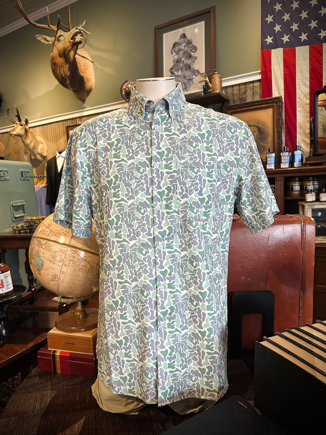 Shordees Summer Shirt, Sage