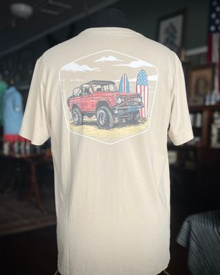 Swell Ride Tee, Taupe