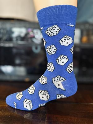 Novelty Socks Dice