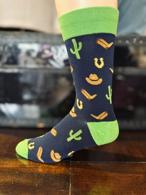 Novelty Socks Wild West