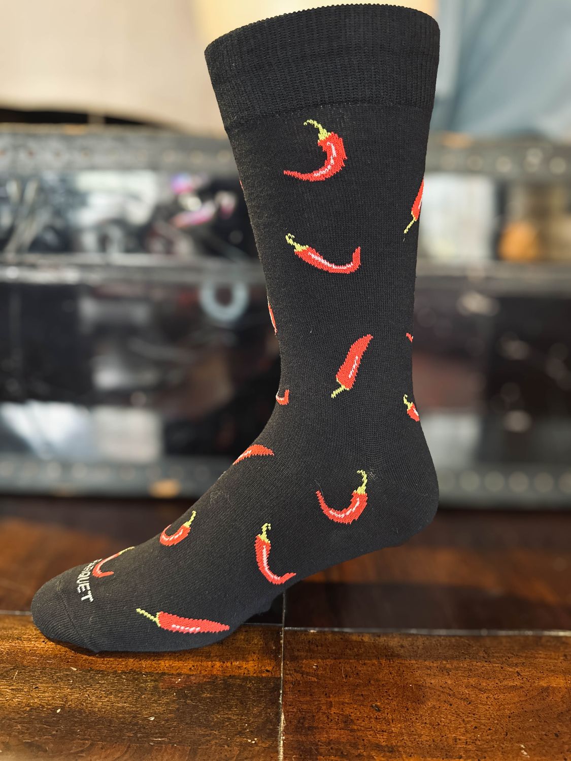 Novelty Socks Chili