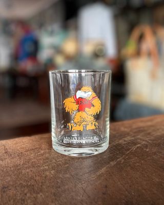Vintage Southern Miss Rocks Glass