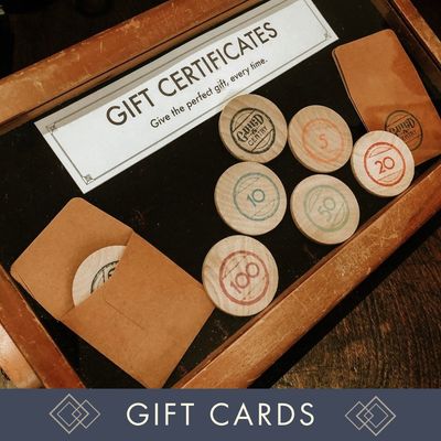 GIFT CARDS