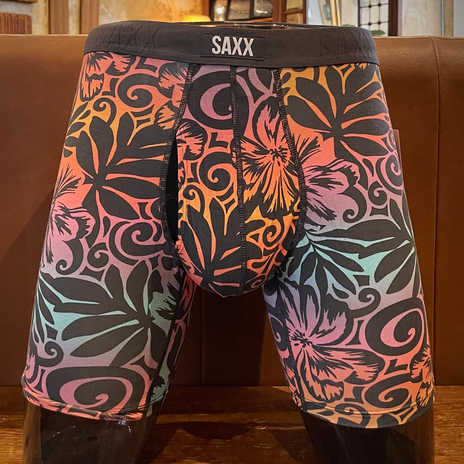 SAXX Vibe, Surf Flowers Ebony