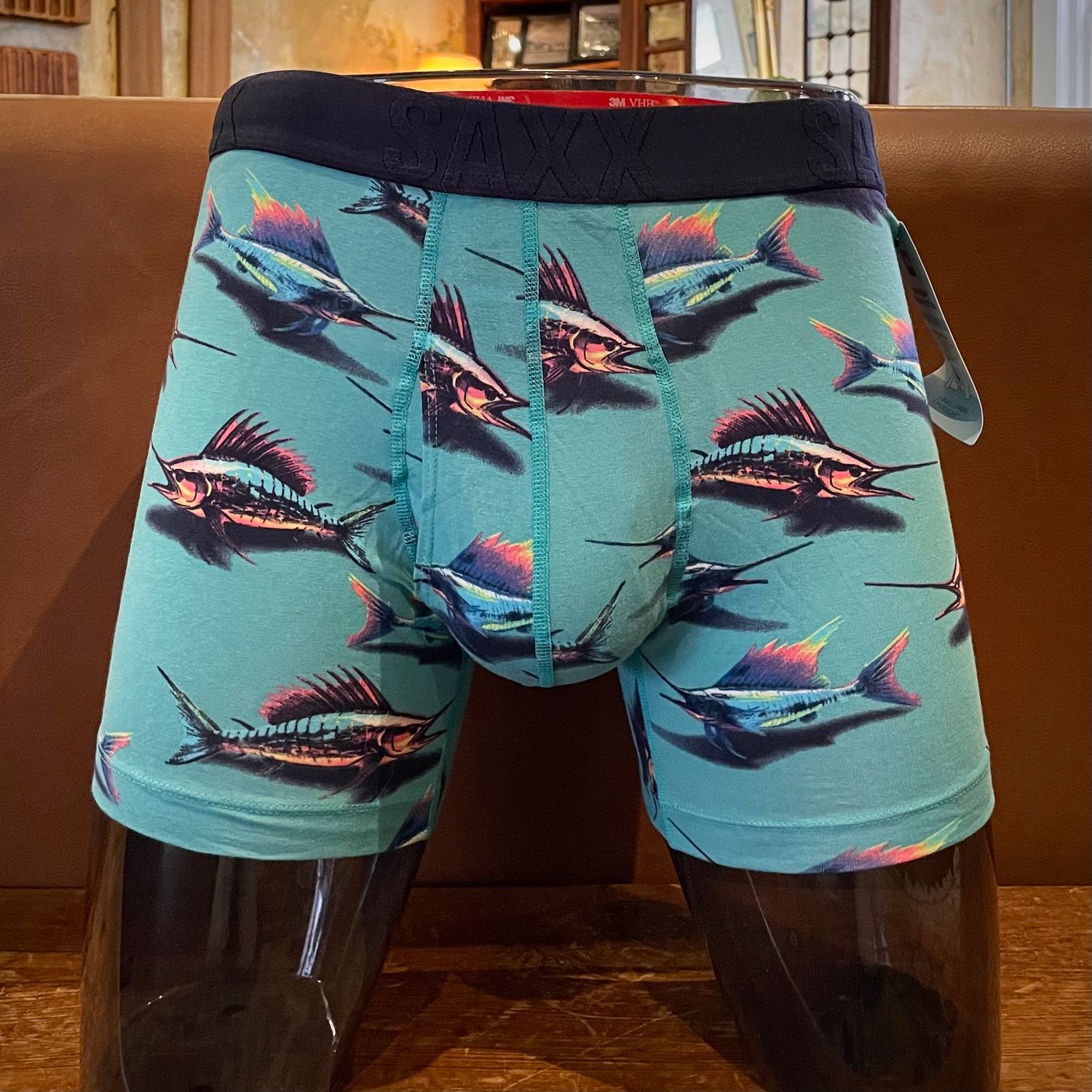 SAXX Droptemp Cooling Cotton, Great Catch Baltic