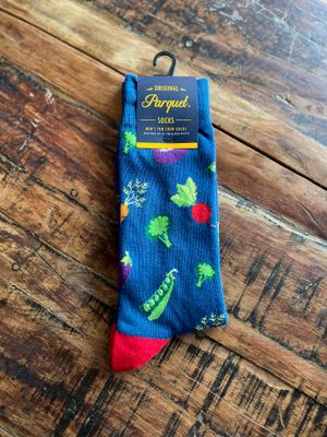 Novelty Socks Eat Your Veggies