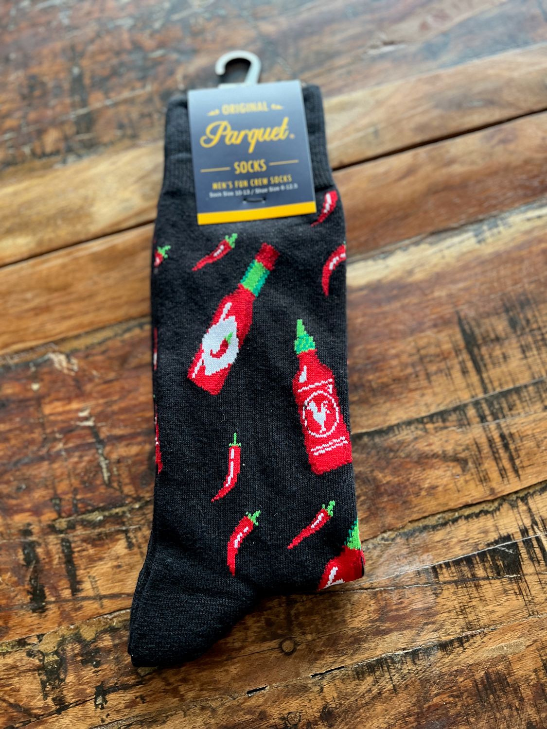 Novelty Socks Hot Sauce