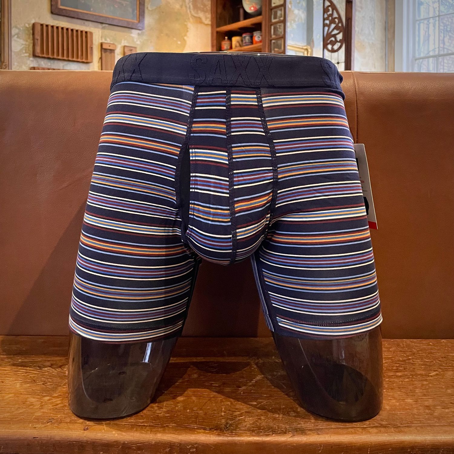 DropTemp Cooling Cotton, Vivid Stripe Maritime