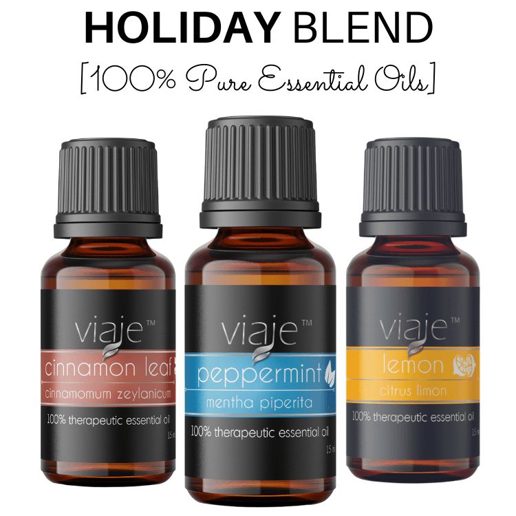 VIAJE™ Essential Oil 15 ml HOLIDAY BLEND Three Pack