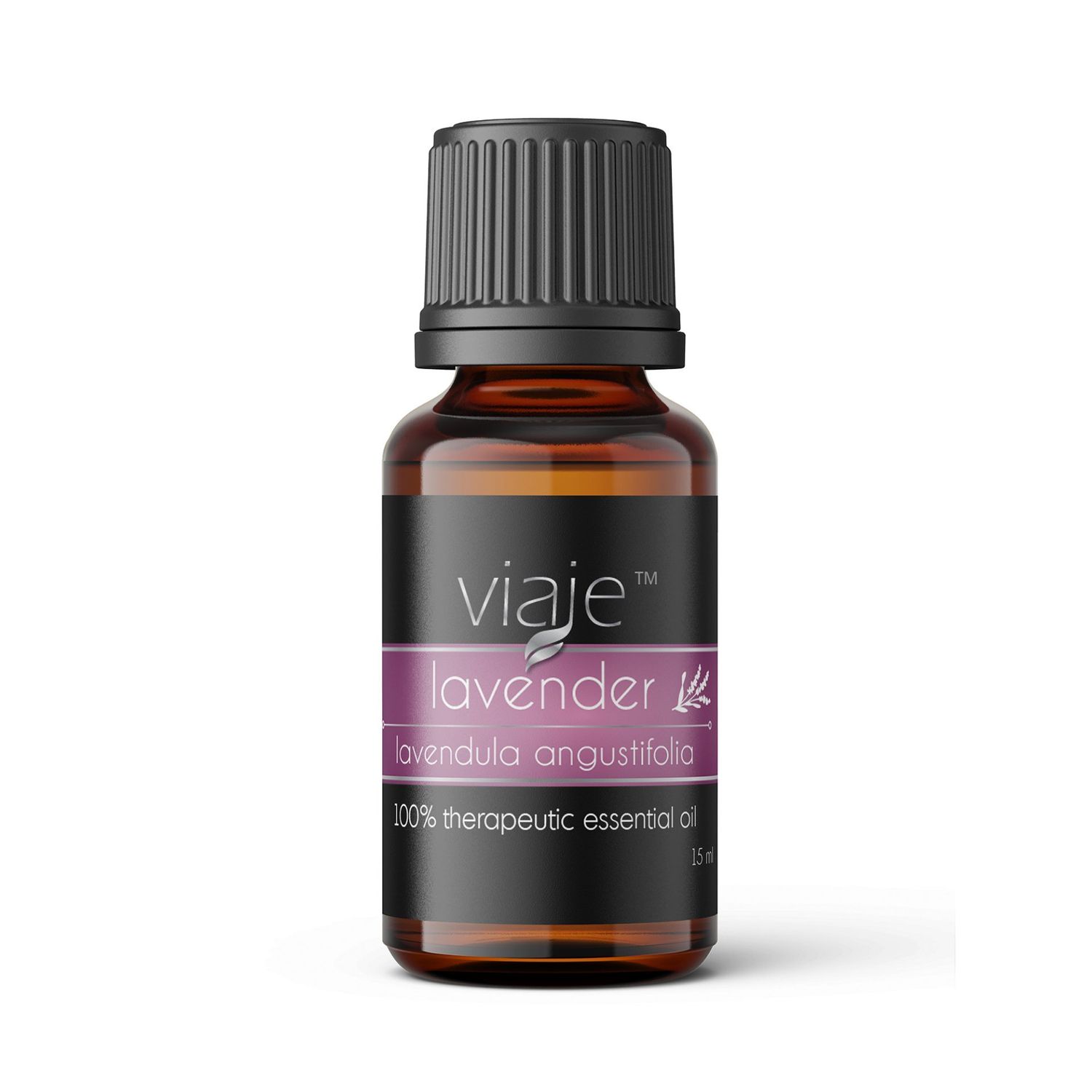 VIAJE™ Lavender Pure Essential Oil 15ml VIAJE Lavender Pure Essential Oil 15 ml – Diffuser World closeout item