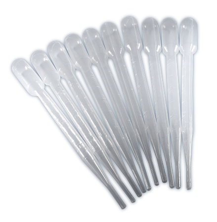Pipette Plastic Dropper (10 Pack) Clear plastic pipette droppers – 10 pack, 3 ml capacity