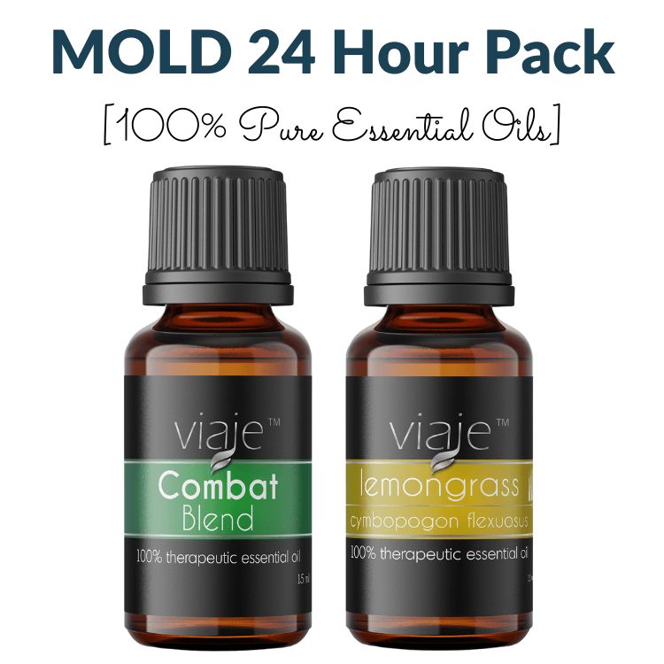 VIAJE MOLD 24‑Hour Pack with Combat Blend and Lemongrass – Dr. Close Recommended