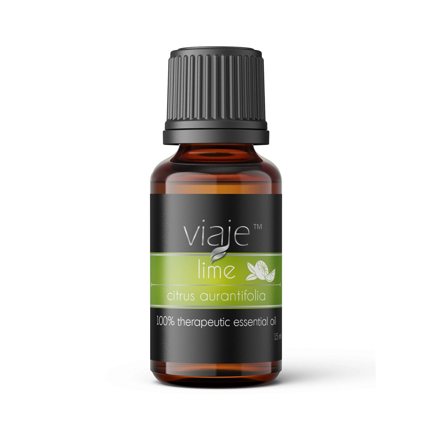 VIAJE™ Lime Pure Essential Oil 15 ml VIAJE Lime Pure Essential Oil 15 ml – Diffuser World closeout item